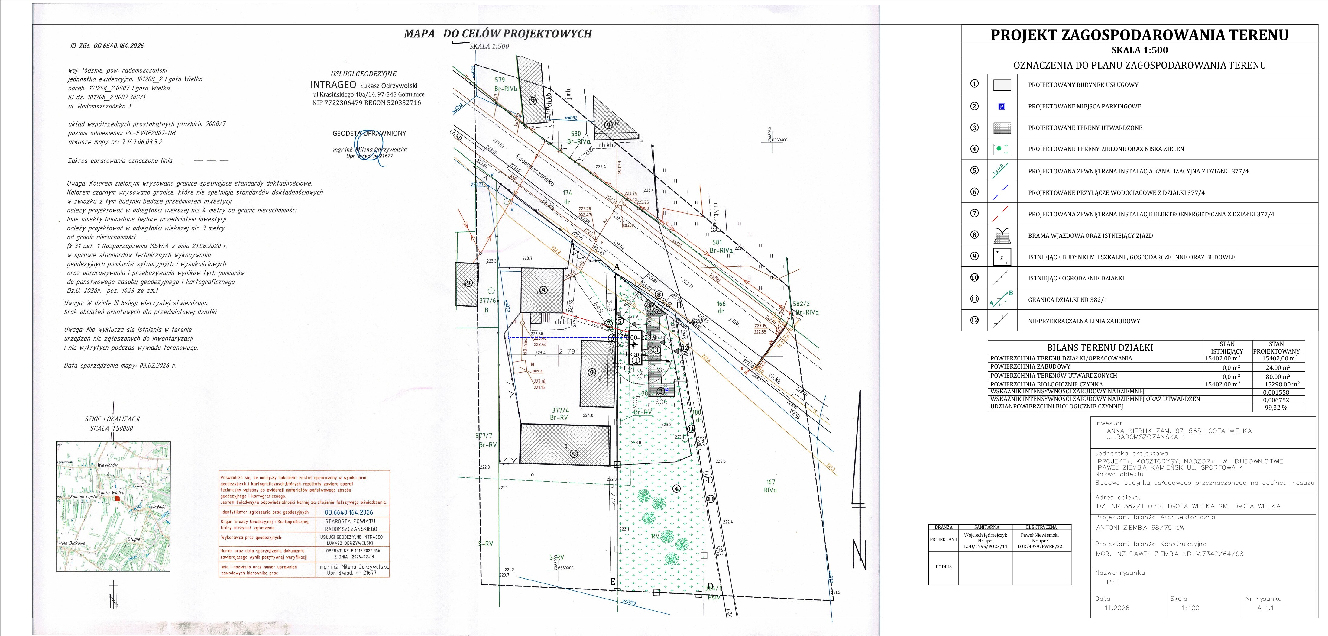 Kontener - gabinet masażu (PDF) - widok 1 | Projektant Budownictwa